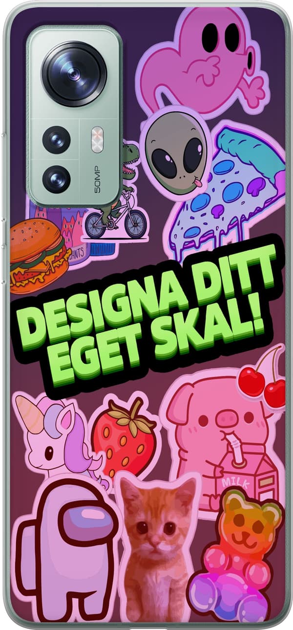 Design ditt eget Xiaomi 12 Mobildeksel