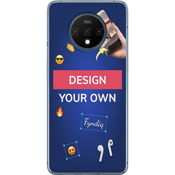 Design dit eget OnePlus 7T Gennemsigtig cover