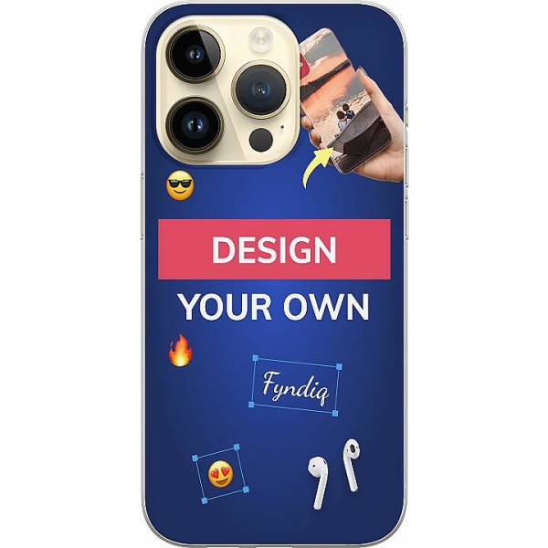 Design ditt eget iPhone 14 Pro Gjennomsiktig deksel
