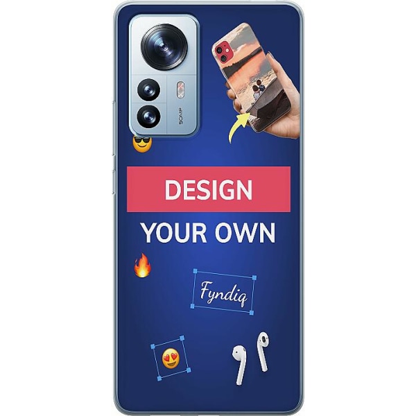 Design ditt eget Xiaomi 12 Pro Gjennomsiktig deksel