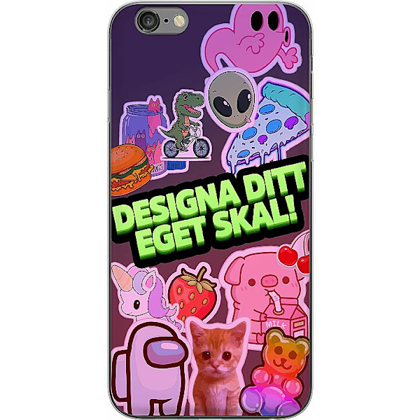 Design dit eget iPhone 6s Plus Gennemsigtig cover
