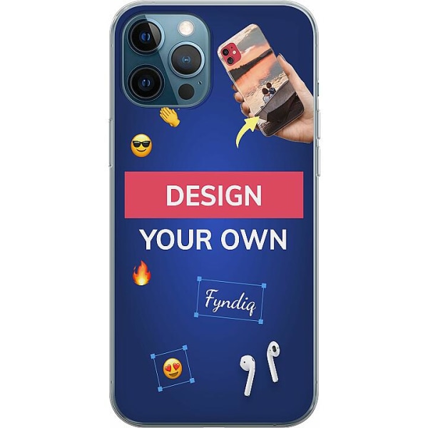 Design ditt eget iPhone 12 Pro Gjennomsiktig deksel