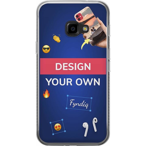 Design ditt eget Samsung Galaxy Xcover 4 Gjennomsiktig deksel