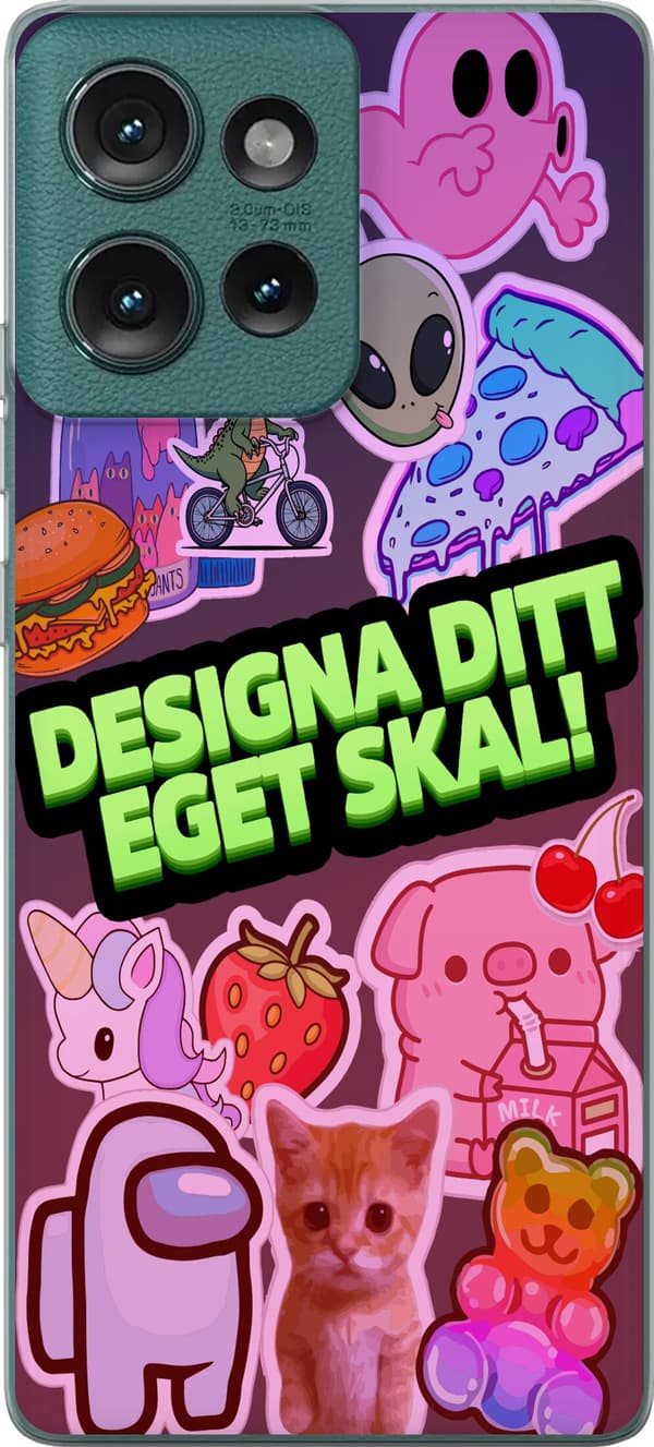 Designa ditt eget Motorola Edge 50 Mobilskal