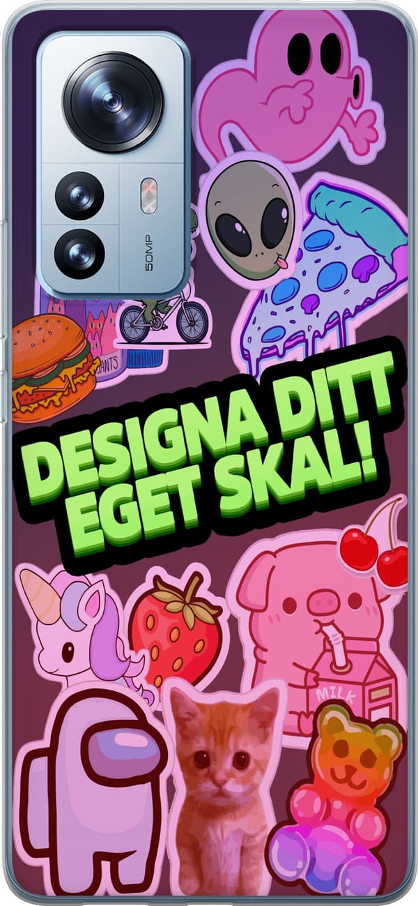 Design dit eget Xiaomi 12 Pro Mobilcover