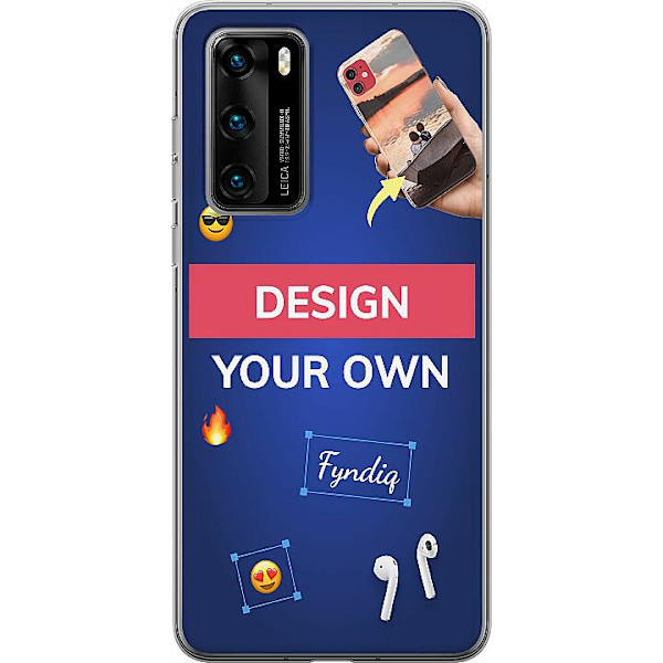 Design dit eget Huawei P40 Gennemsigtig cover