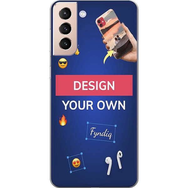 Design dit eget Samsung Galaxy S21 Gennemsigtig cover
