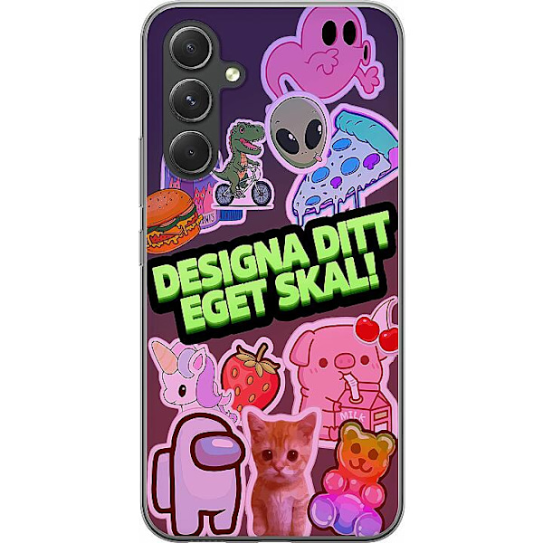 Design dit eget Samsung Galaxy A55 Gennemsigtig cover