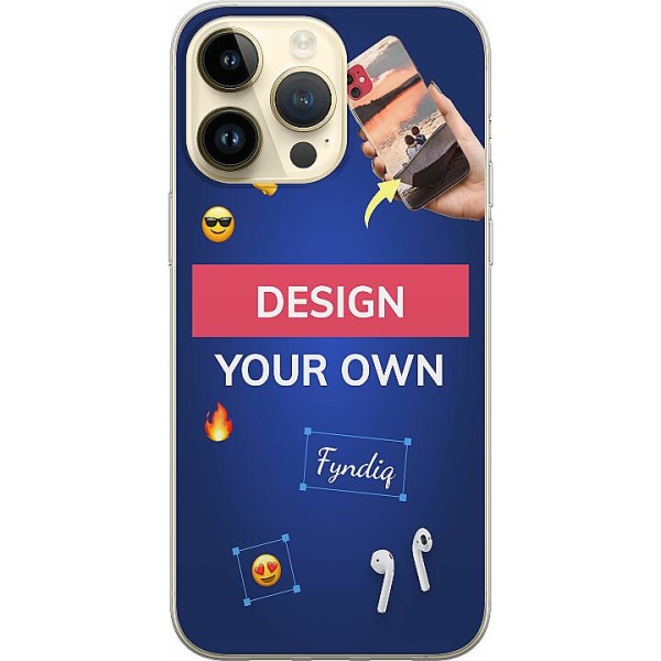 Design ditt eget iPhone 15 Pro Max Gjennomsiktig deksel