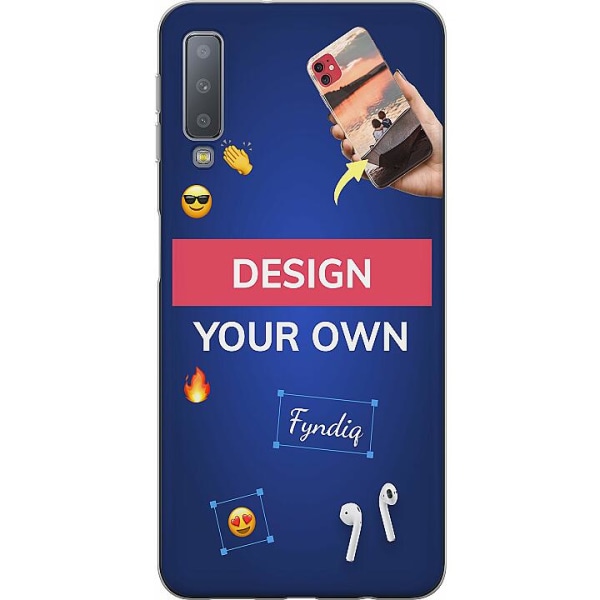 Design dit eget Samsung Galaxy A7 (2018) Gennemsigtig cover