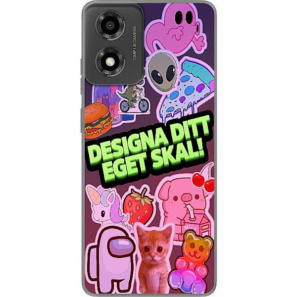 Designa ditt eget Motorola Moto E14 Mobilskal