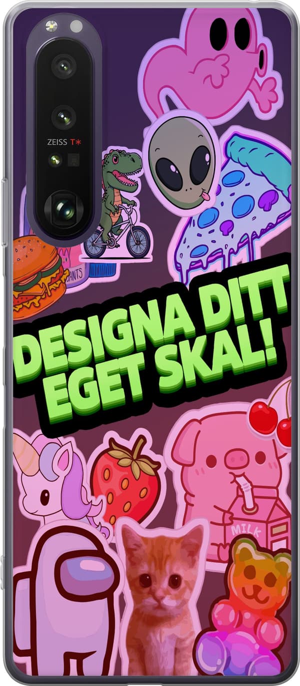 Designa ditt eget Sony Xperia 1 III Mobilskal