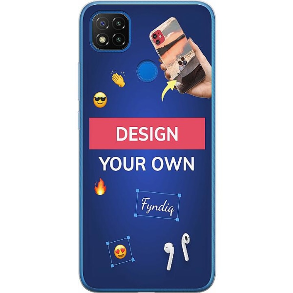 Design ditt eget Xiaomi Redmi 9C Gjennomsiktig deksel