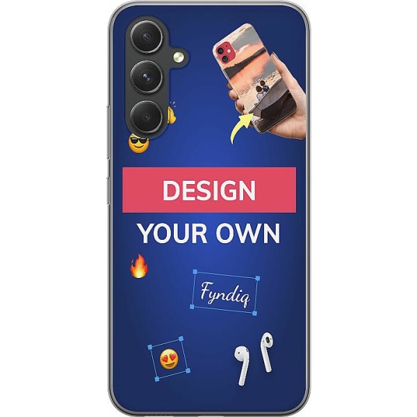 Design ditt eget Samsung Galaxy S24+ Gjennomsiktig deksel