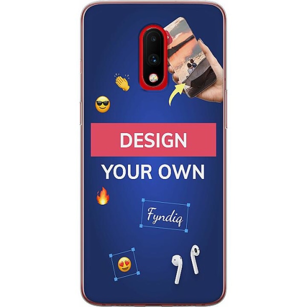Design dit eget OnePlus 7 Gennemsigtig cover