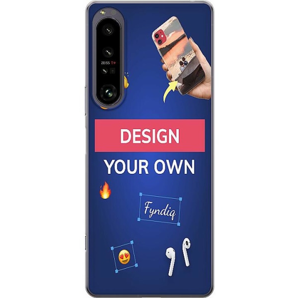 Design dit eget Sony Xperia 1 IV Gennemsigtig cover