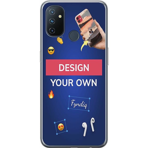 Design dit eget OnePlus Nord N100 Gennemsigtig cover