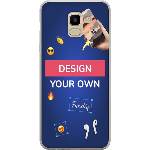 Design dit eget Samsung Galaxy J6 Gennemsigtig cover