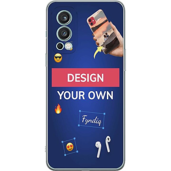 Design dit eget OnePlus Nord 2 5G Gennemsigtig cover