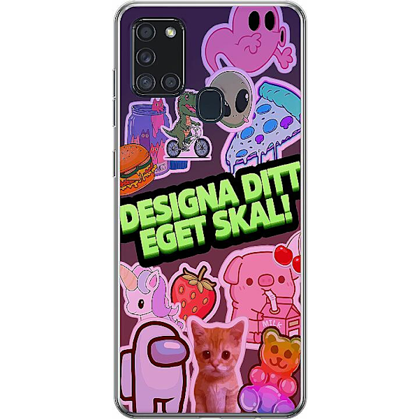 Design dit eget Samsung Galaxy A21s Gennemsigtig cover