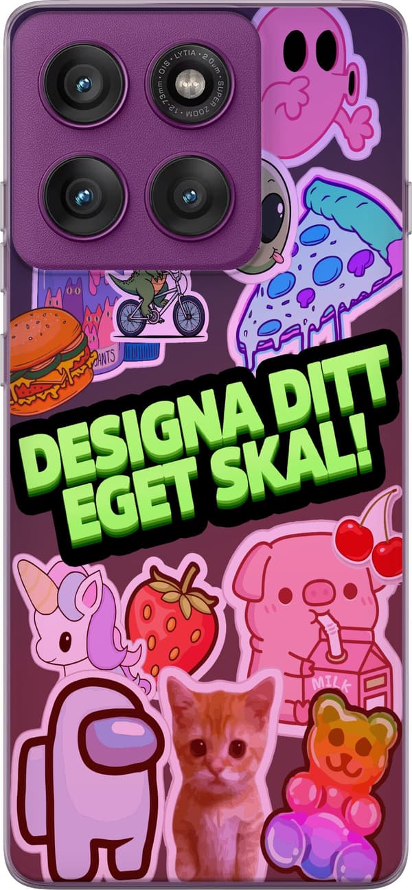 Design ditt eget Motorola Edge 60 Pro Mobildeksel