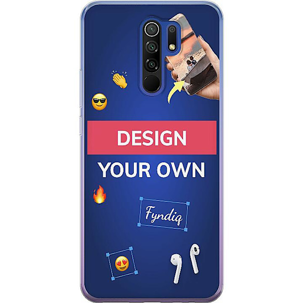 Design dit eget Xiaomi Redmi 9 Gennemsigtig cover