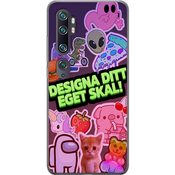 Design ditt eget Xiaomi Mi Note 10 Mobildeksel