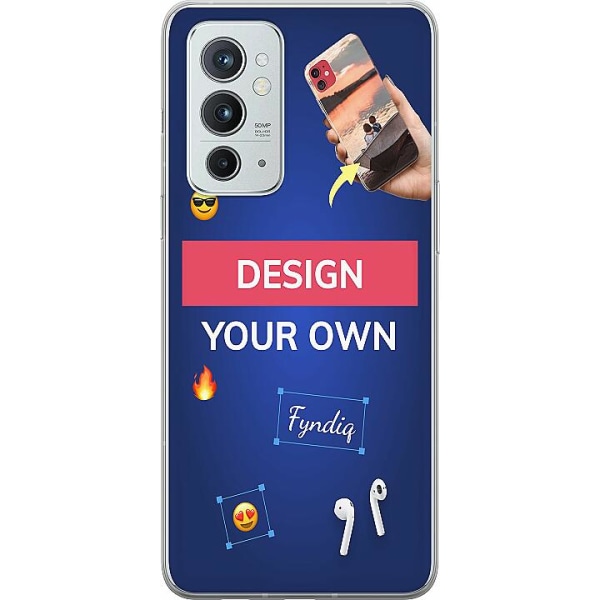 Design dit eget OnePlus 9RT 5G Gennemsigtig cover