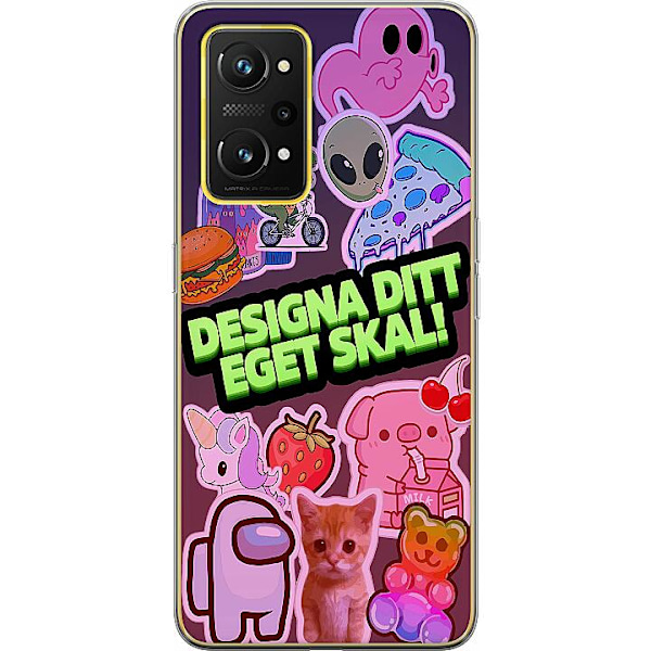 Suunnittele omat Realme GT Neo 3T Puhelimen Kuoret