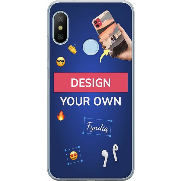 Design ditt eget Xiaomi Mi A2 Lite Gjennomsiktig deksel