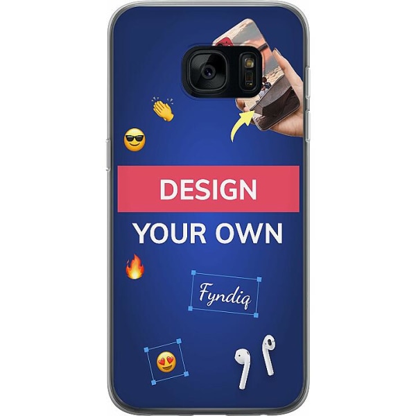 Design dit eget Samsung Galaxy S7 Gennemsigtig cover