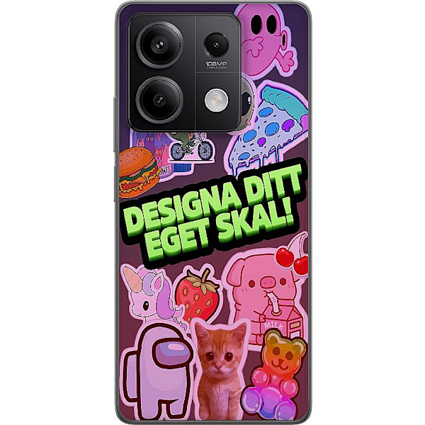 Designa ditt eget Xiaomi Redmi Note 13 Mobilskal