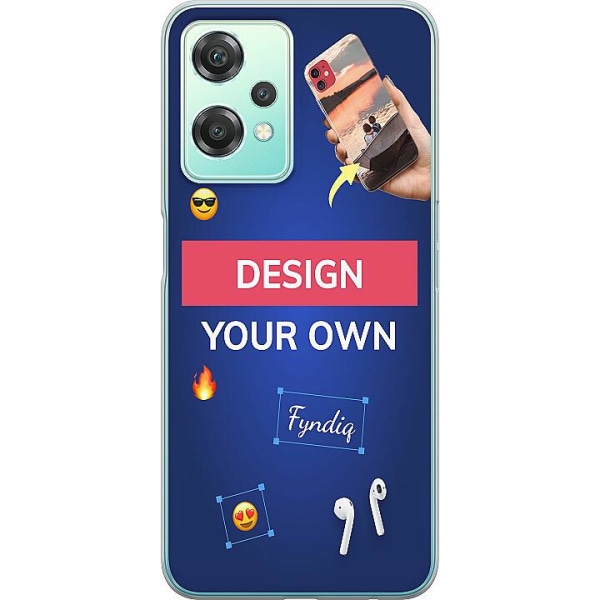 Design dit eget OnePlus Nord CE 2 Lite 5G Gennemsigtig cover