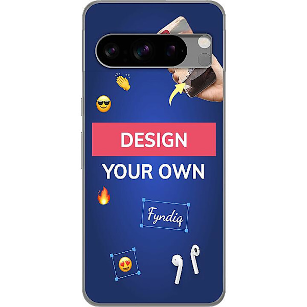 Design dit eget Google Pixel 8 Pro Gennemsigtig cover