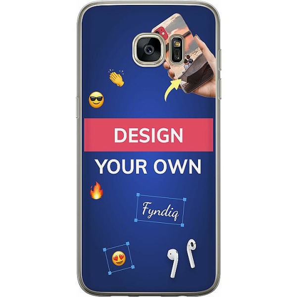 Design dit eget Samsung Galaxy S7 edge Gennemsigtig cover
