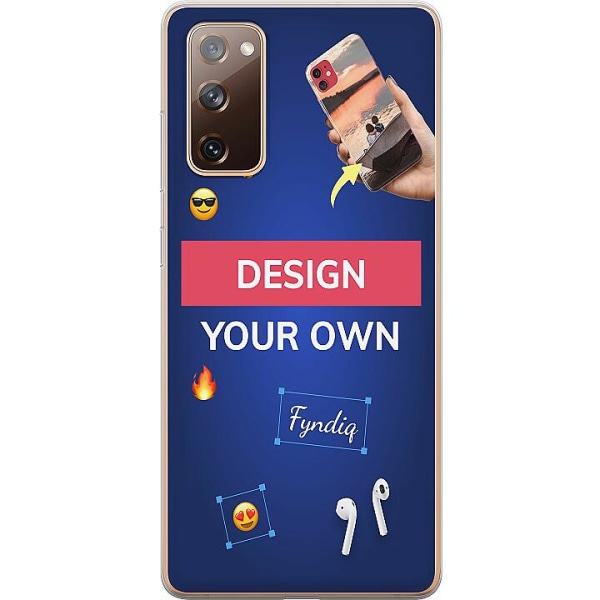 Design ditt eget Samsung Galaxy S20 FE Gjennomsiktig deksel
