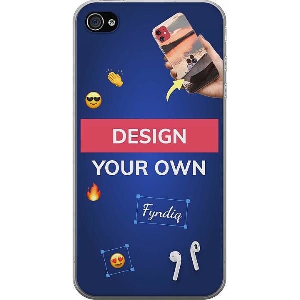 Design ditt eget iPhone 4s Gjennomsiktig deksel
