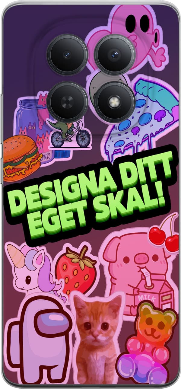 Design ditt eget Xiaomi Redmi Note 15 Pro+ Mobildeksel