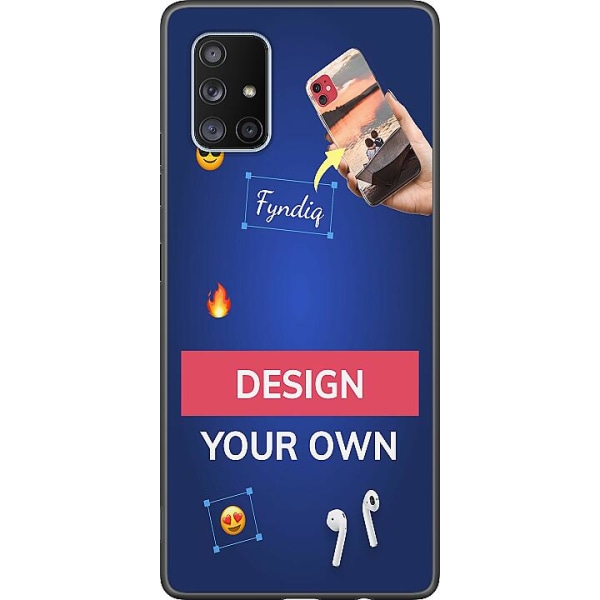 Design dit eget Samsung Galaxy A71 5G Sort cover