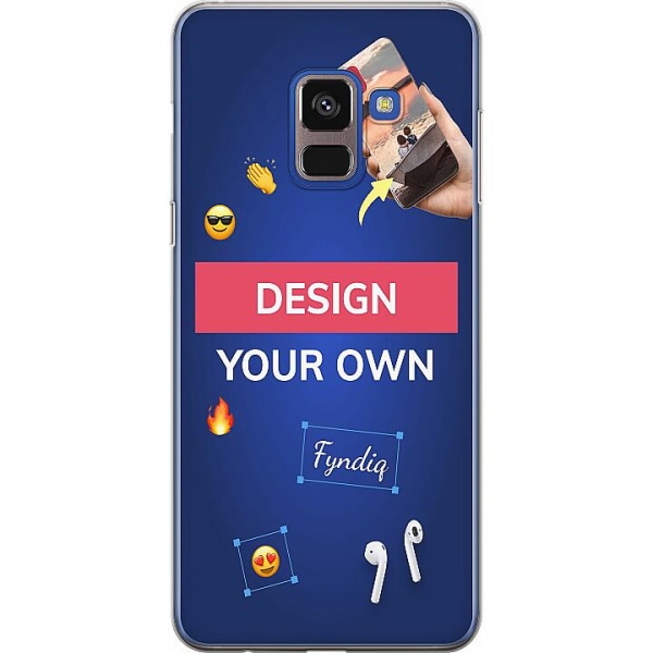 Design ditt eget Samsung Galaxy A8 (2018) Gjennomsiktig deksel