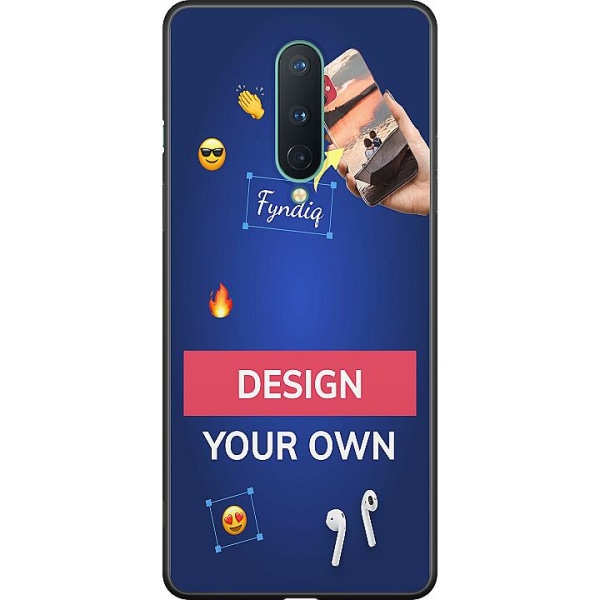 Designa ditt eget OnePlus 8 Svart Skal