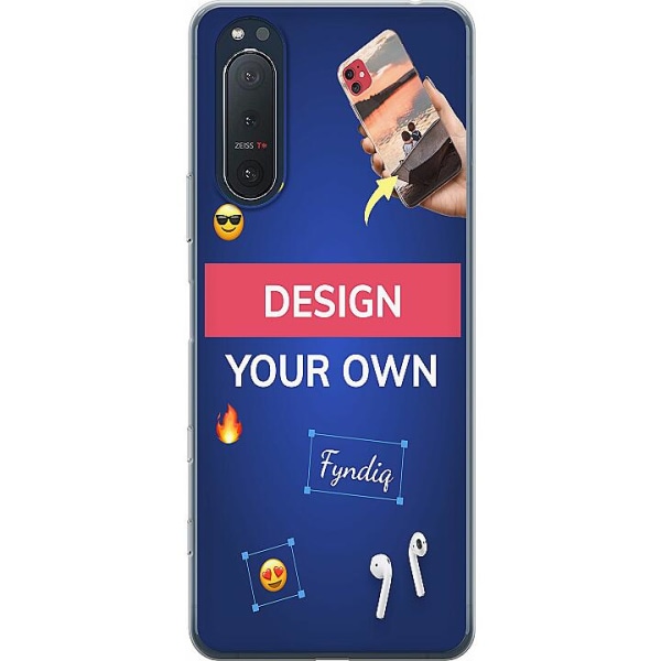 Design dit eget Sony Xperia 5 II Gennemsigtig cover