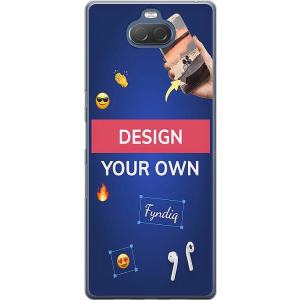 Design dit eget Sony Xperia 10 Plus Gennemsigtig cover