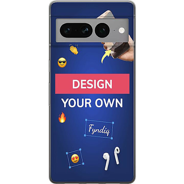 Design dit eget Google Pixel 7 Pro Gennemsigtig cover