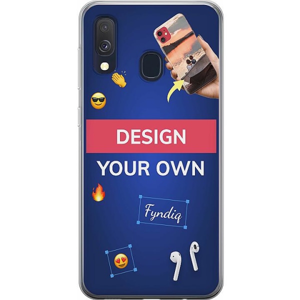 Design dit eget Samsung Galaxy A40 Gennemsigtig cover