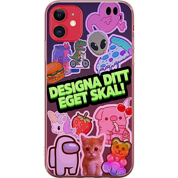 Designa ditt eget iPhone 11 Genomskinligt Skal