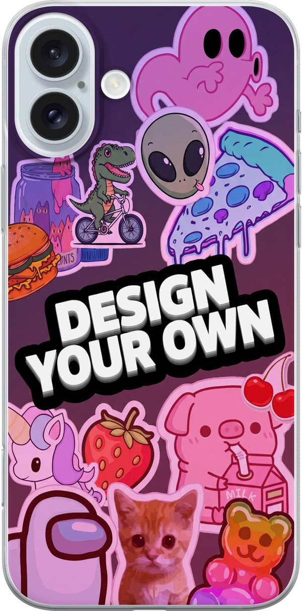Design ditt eget iPhone 16 Plus Mobildeksel