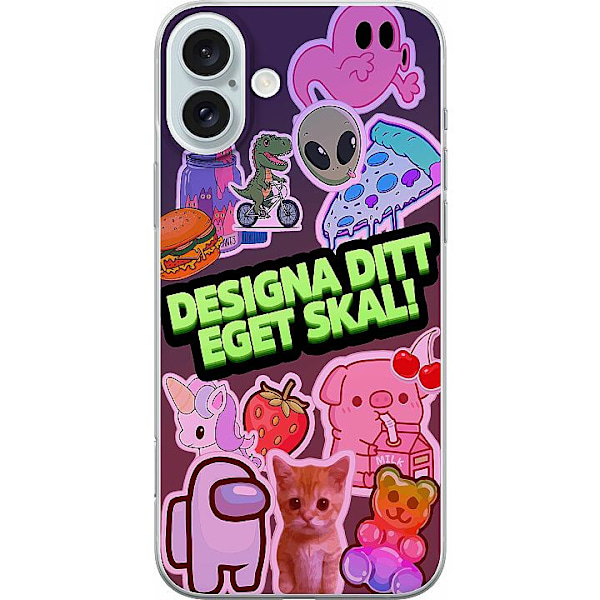 Design dit eget iPhone 16 Plus Mobilcover