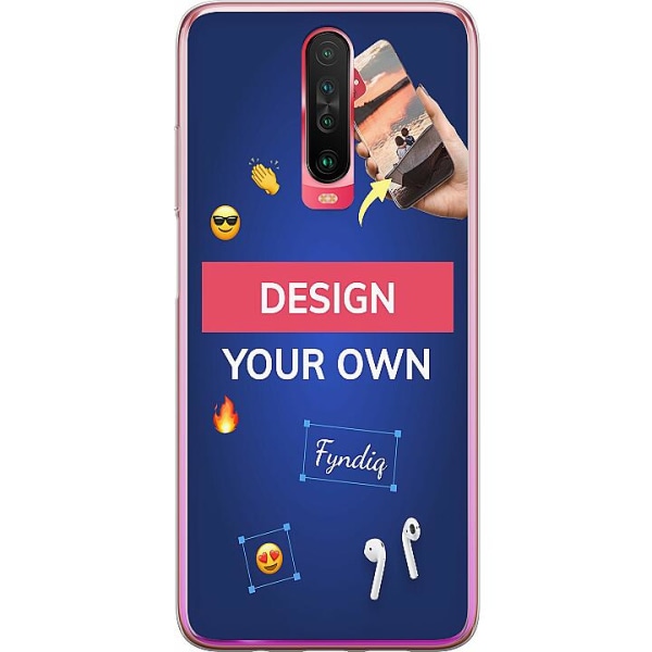 Design dit eget Xiaomi Redmi K30 Gennemsigtig cover