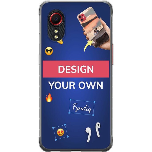 Design ditt eget Samsung Galaxy Xcover 5 Gjennomsiktig deksel
